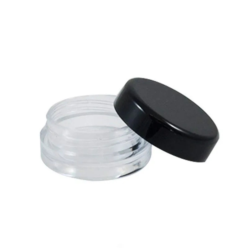 10Pcs 2g 3g 5g 10g 15g 20g 30g Plastic Cosmetics Makeup Box Nail Art Storage Pot Container Clear Sample Lotion Jar