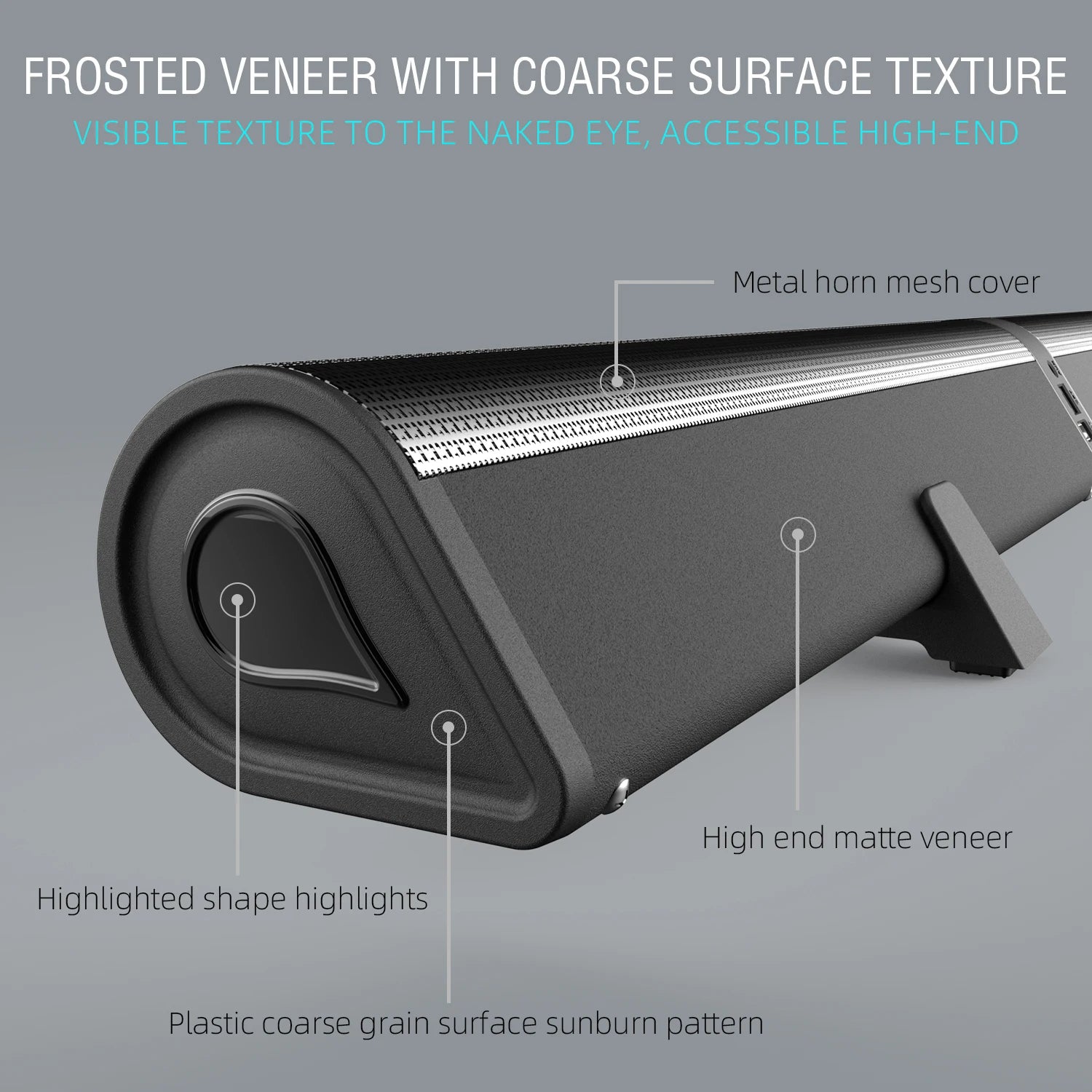 TV Sound Bar, Wireless Speaker with FM Detachable Soundbar Home Theater Surround Sound System TF Card/Aux/RCA Connection
