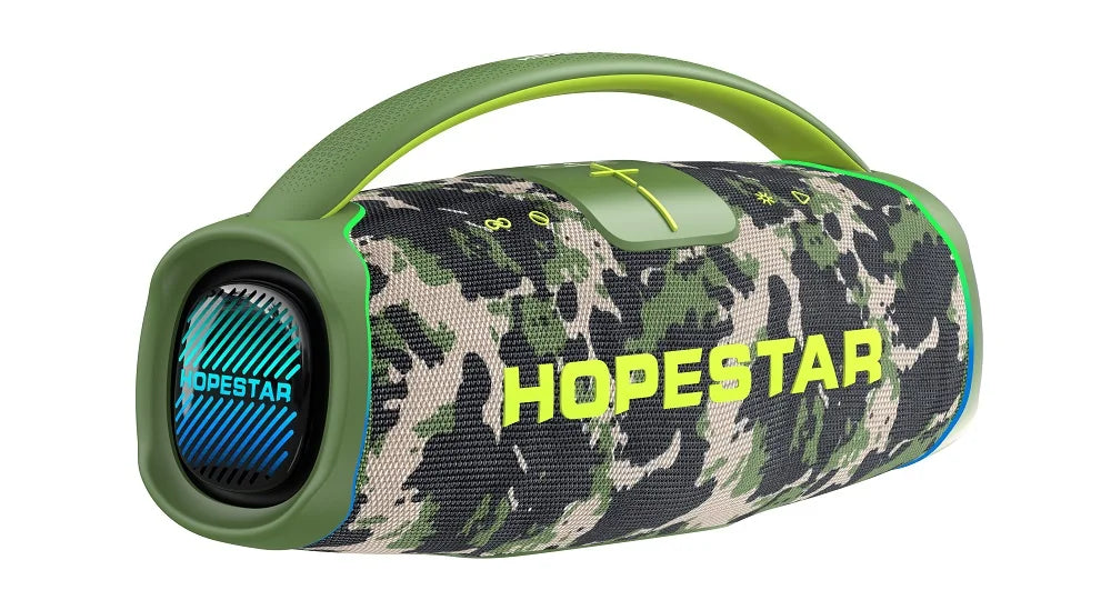 HOPESTAR A65 Wireless Blue Tooth Speaker Portable Microphone  Subwoofer Outdoor Wireless High-power Speaker Boombox