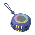 HY-119 Mini Blue-tooth Speaker Outdoor Portable Speaker with Colorful Lighting for Camping, 10H Playtime, USB/TF Card/Micro SD