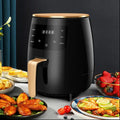 Tray Square  Glass French Double Door Portable Accessoire Xxl Deep Dual  Black  Replacement Parts Kitchen Raf Rack AIR FRYER