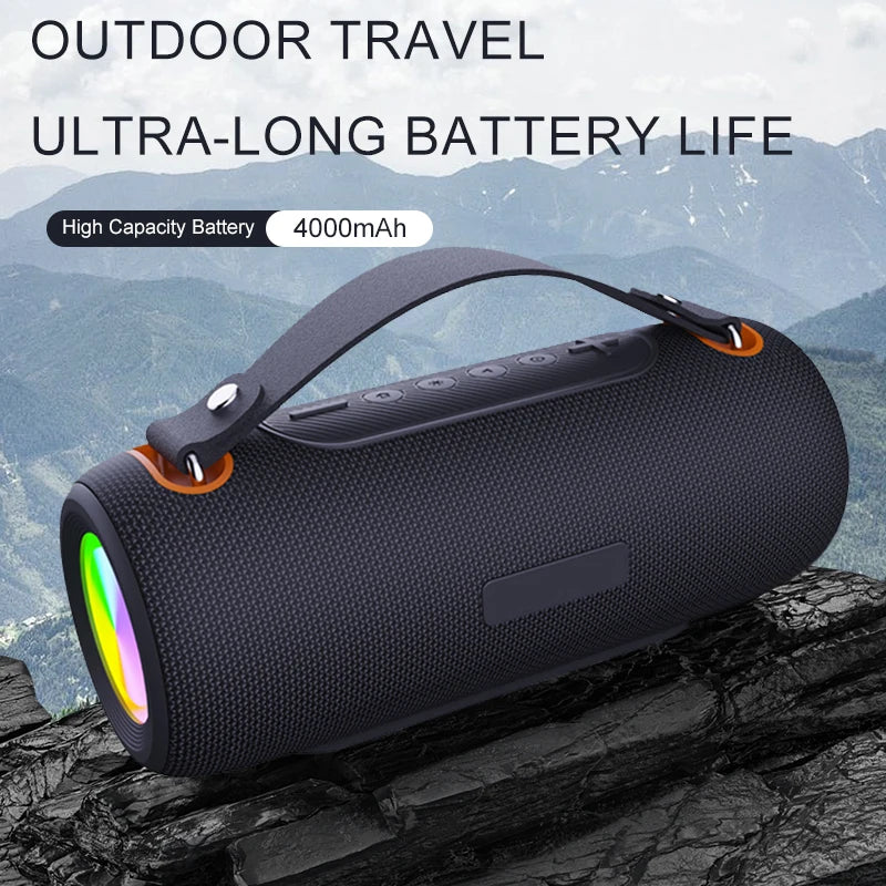 Hot-Selling 30W 4000mAh Portable for  Speaker Super Quality Waterproof Design for Outdoor Home or Party Use