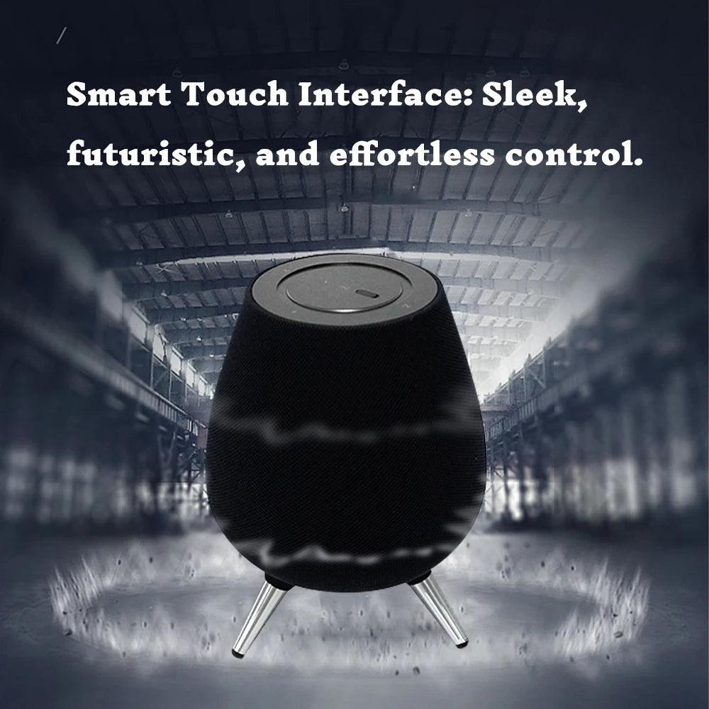 New Model Home Wooden Large Bluetooth Speaker Stereo Private Professional Wireless BT Dj Box Smart Speaker