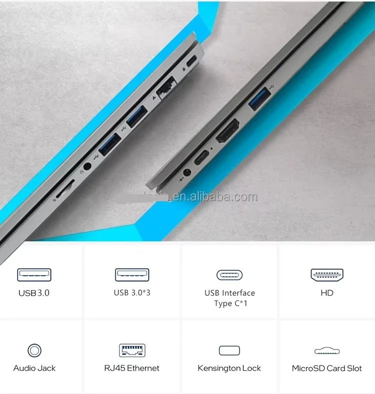 Yoga Laptop Intel 32GB+2TB Type-C Touch Panel N95 3.4GHz 15.6" Inch Business Laptop English New Win10/11 1-Year Warranty