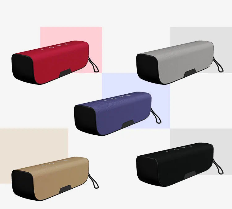 Innovation Style 10W Portable for Bluetooth Speaker Powerful 3.5mm Aux FM Compatible Audio Function for Sailing Boat Desk