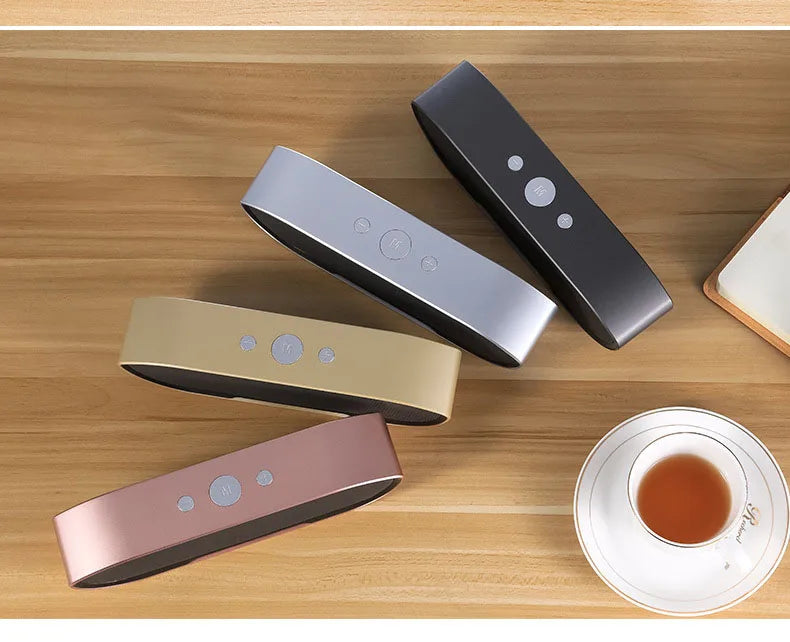 GB2PDIA BT Metal texture Bluetooth speaker mini radio FM stereo bass TF altavoz portatil enceinte bluetooth portable puissant