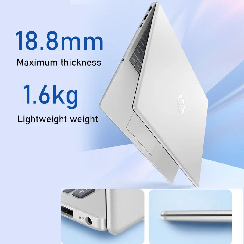 HP Laptop Brand New 15.6 Inch Laptop 16GB/32GB RAM Intel Core I7 Notebook Business-Ready Aluminium Body Laptops Computer