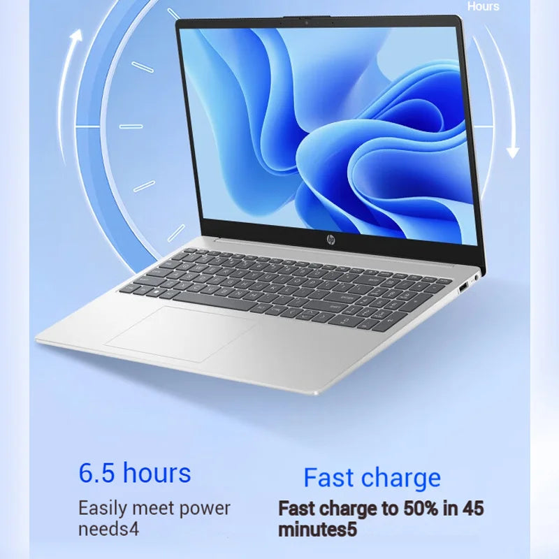 HP Laptop Brand New 15.6 Inch Laptop 16GB/32GB RAM Intel Core I7 Notebook Business-Ready Aluminium Body Laptops Computer