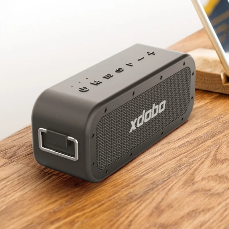 XDOBO 1983Plus 80W Portable Wireless Subwoofer-Rechargeable Waterproof BT 5.2 Supports Memory Card for Mobile Phone Computer Use
