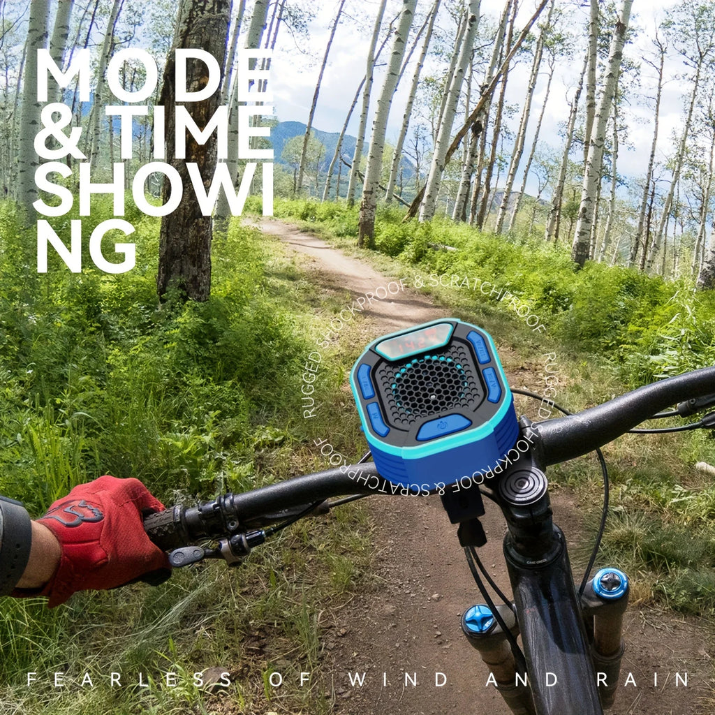 RGB LED Clock Display Stand-up Paddleboard IP67 Float Waterproof for Bluetooth Speaker SUP Jet Surf for Outdoor Mobile Phone Use