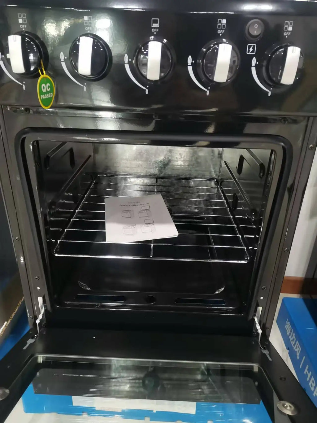 60*60 Gas Stove 4 Burners Kitchen Appliance Gas Range Stove 4 Burner With Gas Oven Cabinet Built-in Oven for Kitchen Use
