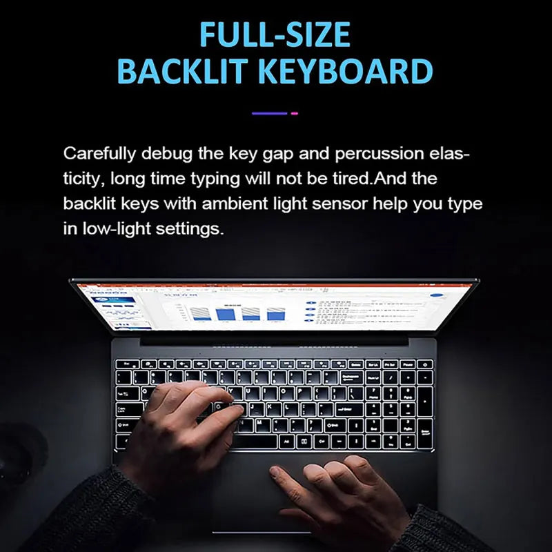 Custom Laptop 15.6" Intel Core I3 5005U 16GB RAM 512GB SSD Windows 11 OEM Notebook Personal Home English Keyboard Business