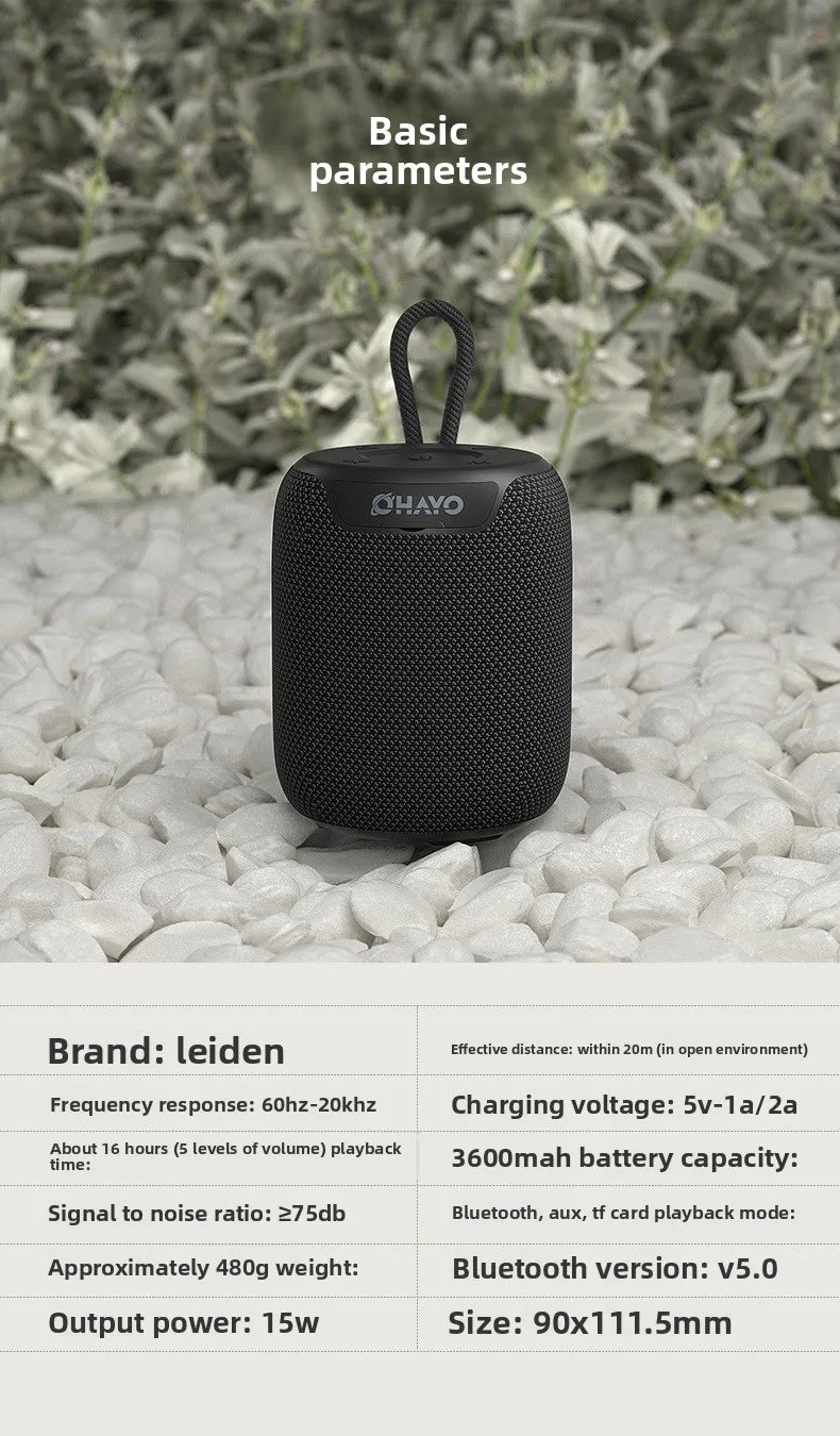 Modern X2 Mini for Bluetooth Speaker Portable Outdoor Waterproof Cross Card-Insert Design Bass Wireless Battery