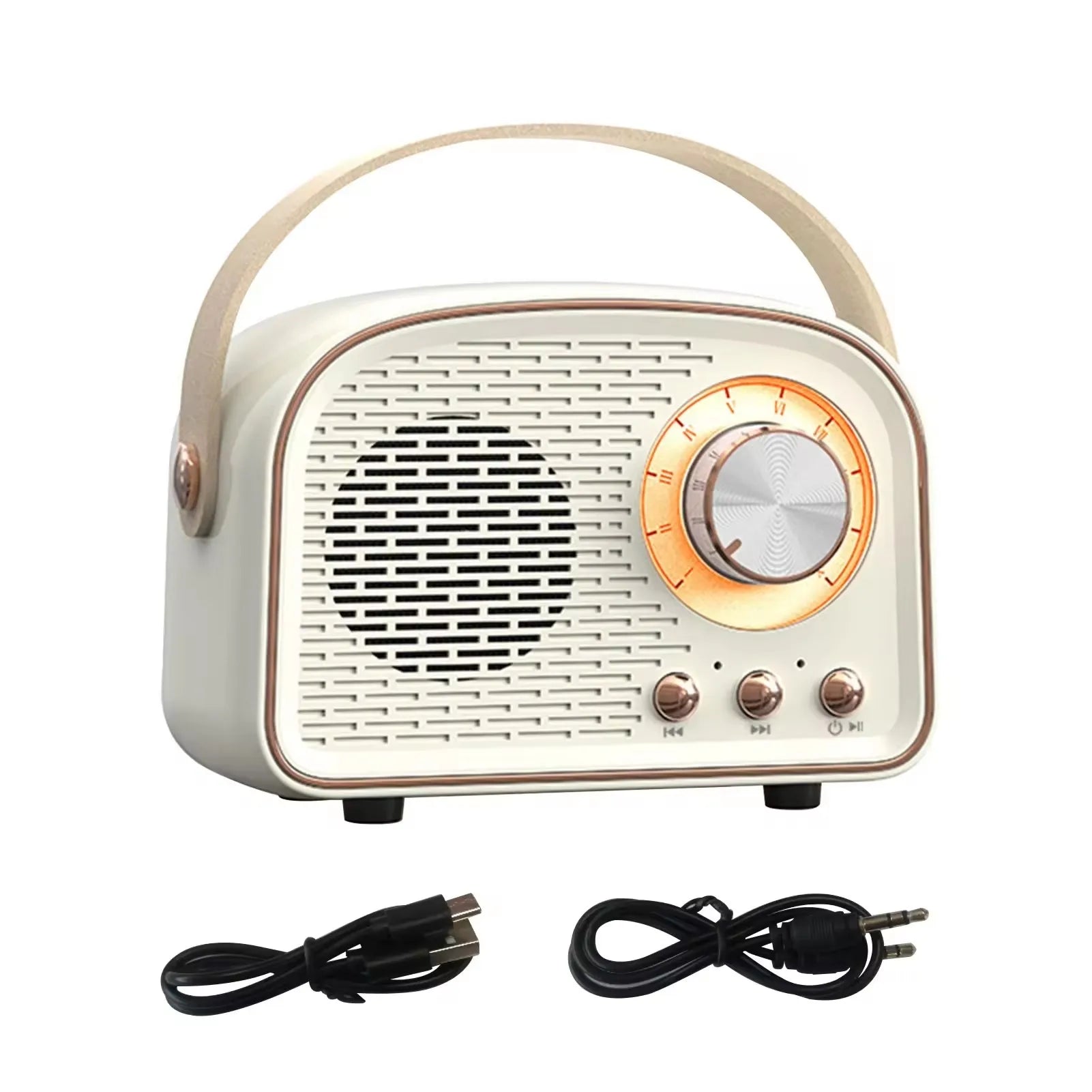 DW21 Retro Mini Wireless for Bluetooth Speaker Classical Home Theatre Sound Stereo Subwoofer for Stage for Outdoor Decorative