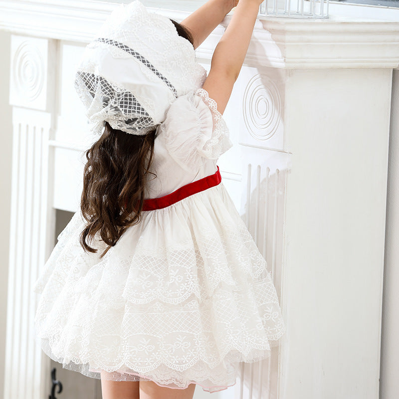 Summer Baby Girls Flower Girl Dresses  Kids Dresses for Girls Eid Dress for Party and Festival festival Fashion Sweet Clothes