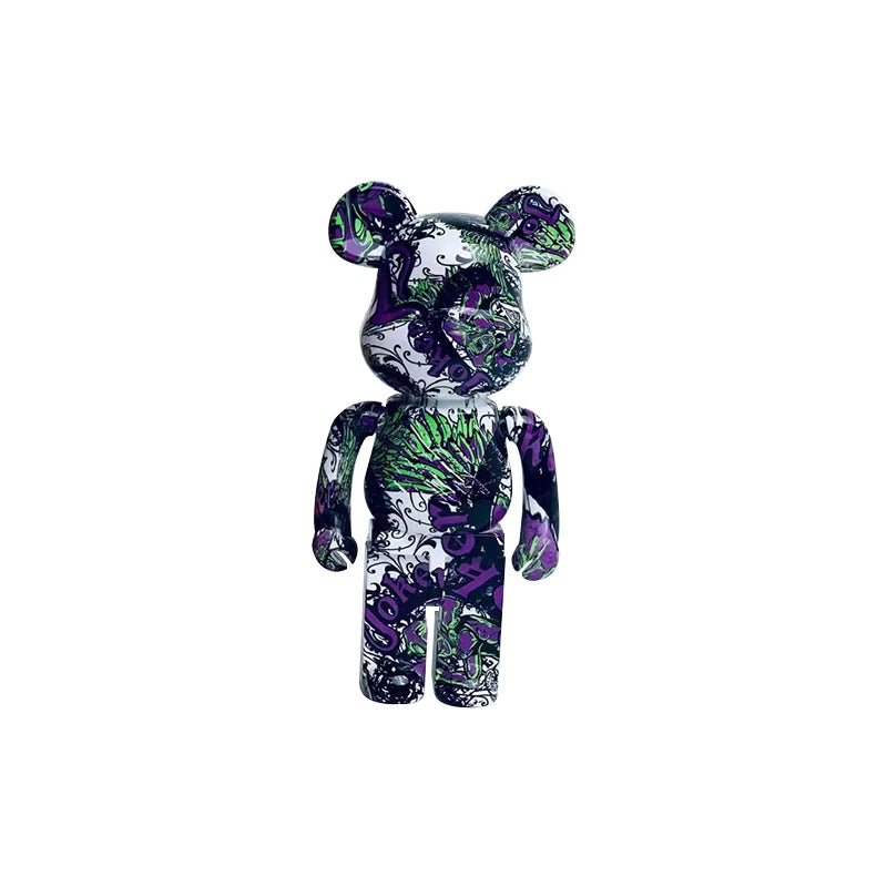 Fashion LS-02 Painted Bear Bluetooth Speaker Color Bear Creative Speaker Wireless Mini Speaker for Gift