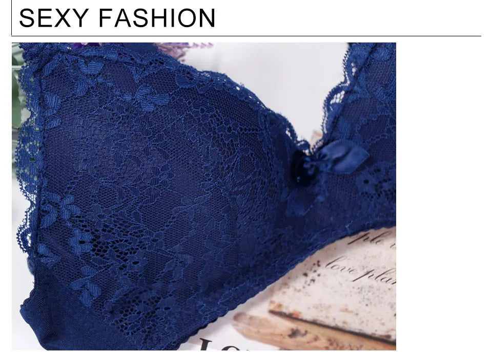 lingerie underwear women japanese pink bra plus size feminino lace intimates wire free bralette