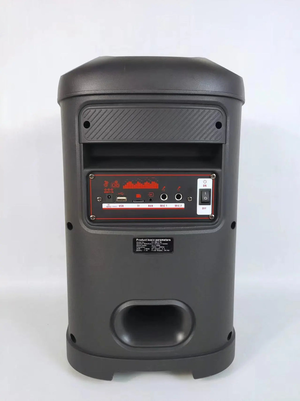 Factory Wholesale RX-M81F1B High Power Karaoke Singing Wireless Blue Tooth Speaker 50W Professional Grade Stage Speakers