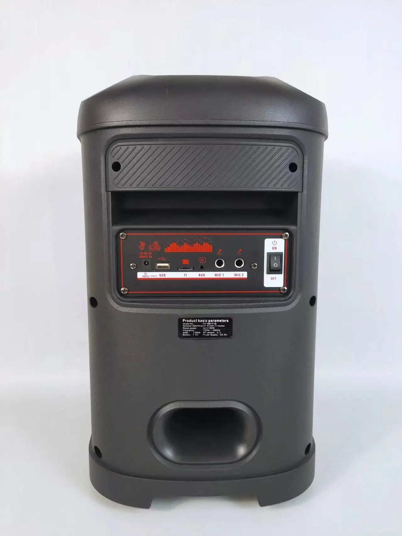 Factory Wholesale RX-M81F1B High Power Karaoke Singing Wireless Blue Tooth Speaker 50W Professional Grade Stage Speakers