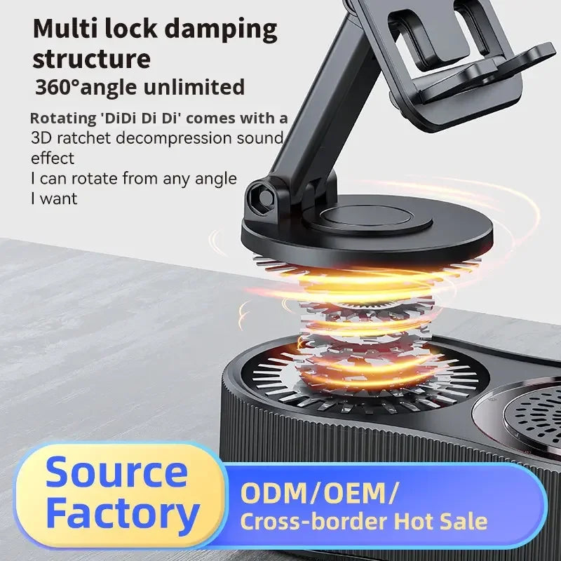 New 5 1 RGB Light Wireless for Speaker Bank 5W Output Built-in Microphone Outdoor Stand Phone Holder for Mobile Phone