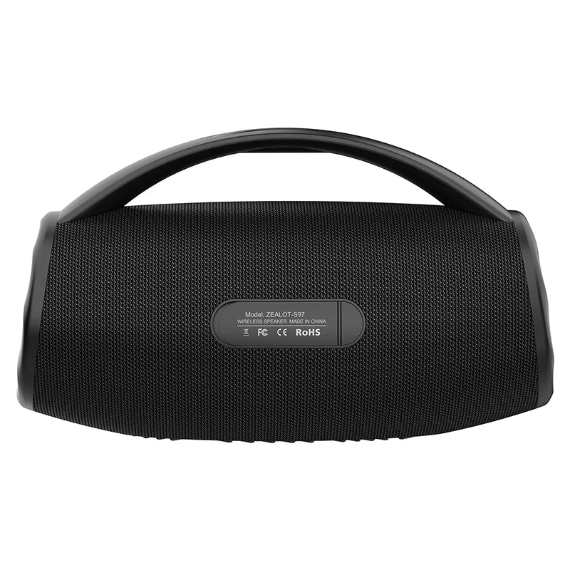 80W Portable Outdoor Speaker with RGB LED Lighting & AUX Communication Waterproof BT Wireless Speaker for Karaoke Parties