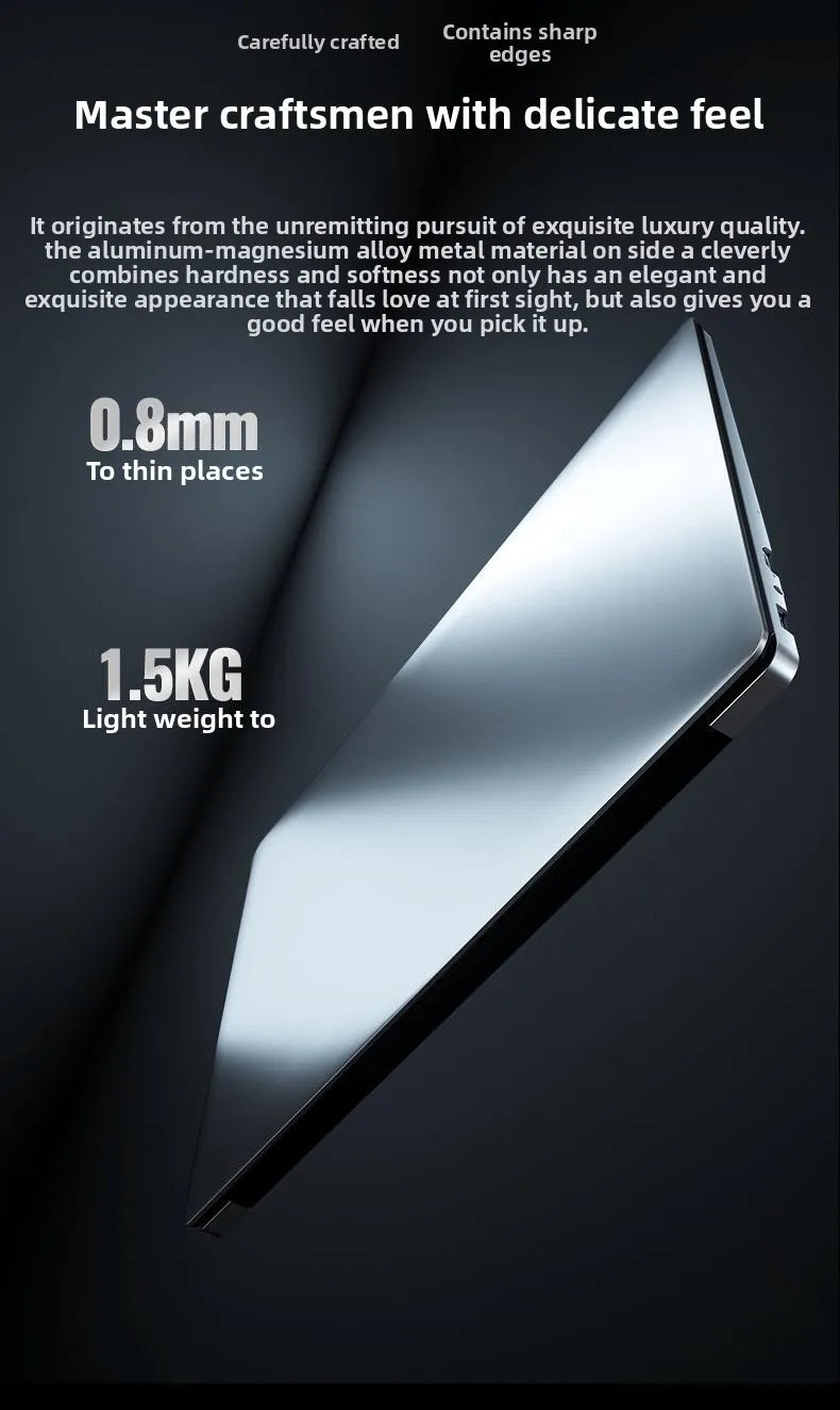 2025 New Core I3-1000Ng4 Laptop Thin & Light Business & Gaming Satchel with Intel Graphics SSD Metal English IPS Wireless Used