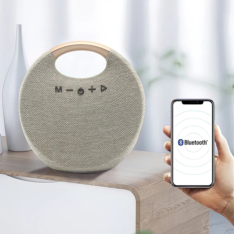 B32 Plastic Music Player OEM & ODM Customized Mini Portable Wireless Speakers with Fabric for Mobile Phones and Outdoor Use
