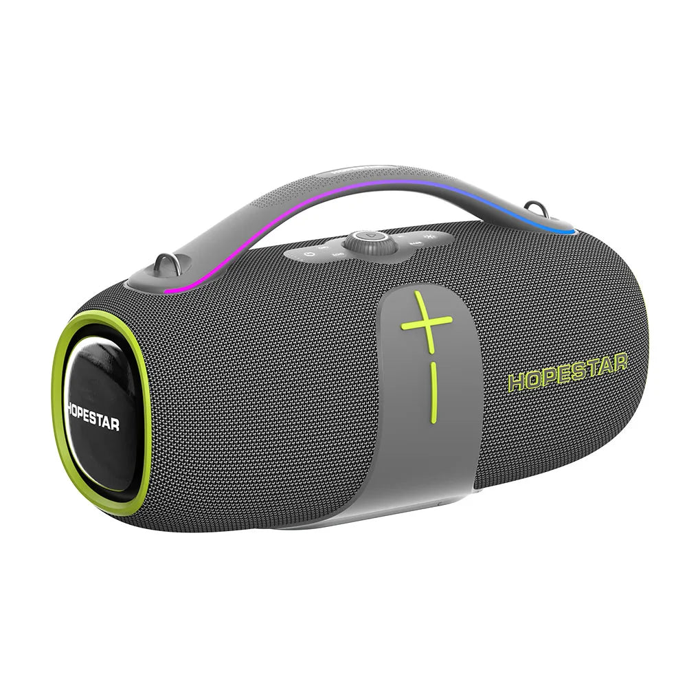 Factory HOPESTAR A85 Outdoor High Power 400W Wireless Blue Tooth Speaker Portable Waterproof IPX6 TWS Party Karaoke RGB  AUX