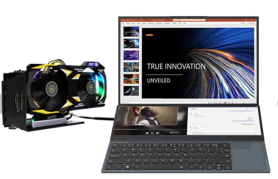 I9 Laptop Brand New16+14 Inch Double Monitor Touch Screen Computer Intel Core I9 10885H 10th 32 2TB SSD Ultra Slim Gaming Laptop