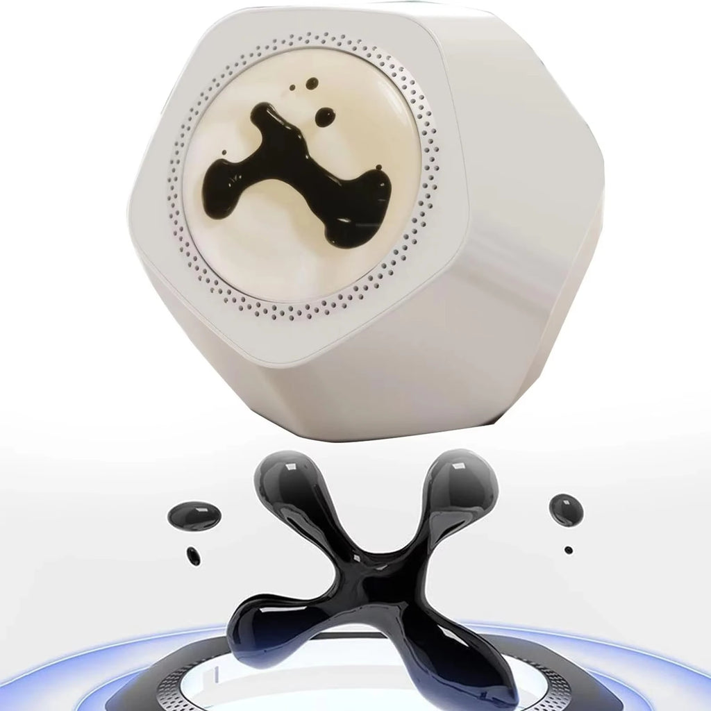 Venom Magnetic Fluid Bluetooth Speaker With Led Light Ultra-low Frequency Rhythm Human-machine Interaction Creative Gifts