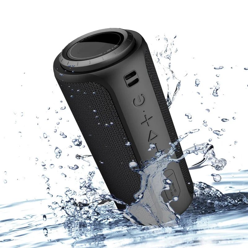 S12 Mini Wireless Speaker IPX7 DSP Chip for Clear Audio TWS Connectivity 3 Custom Sound Modes Home Theatre Computer for