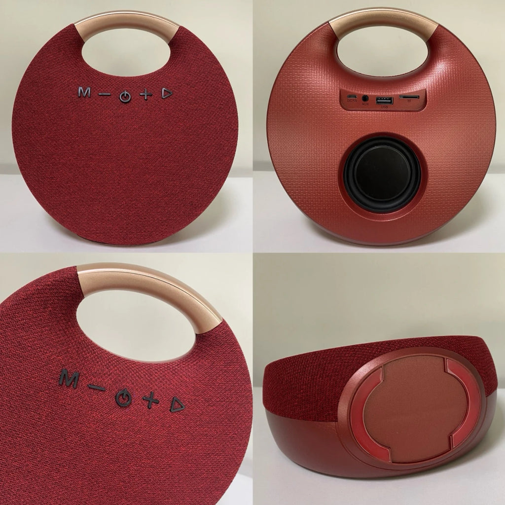 B32 Plastic Music Player OEM & ODM Customized Mini Portable Wireless Speakers with Fabric for Mobile Phones and Outdoor Use