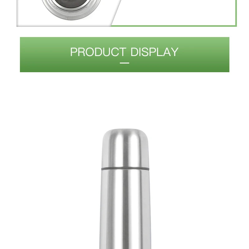 Portable Double Layer Thermal Mug Food Thermos For Tea With Heating Display Cup Stainless Steel Water Bottle Cups Of Hot
