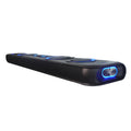 2.1CH for Bluetooth Home Theatre Soundbar with Built-In Subwoofer & Wireless Microphone Plastic Speaker Cases for Family Karaoke