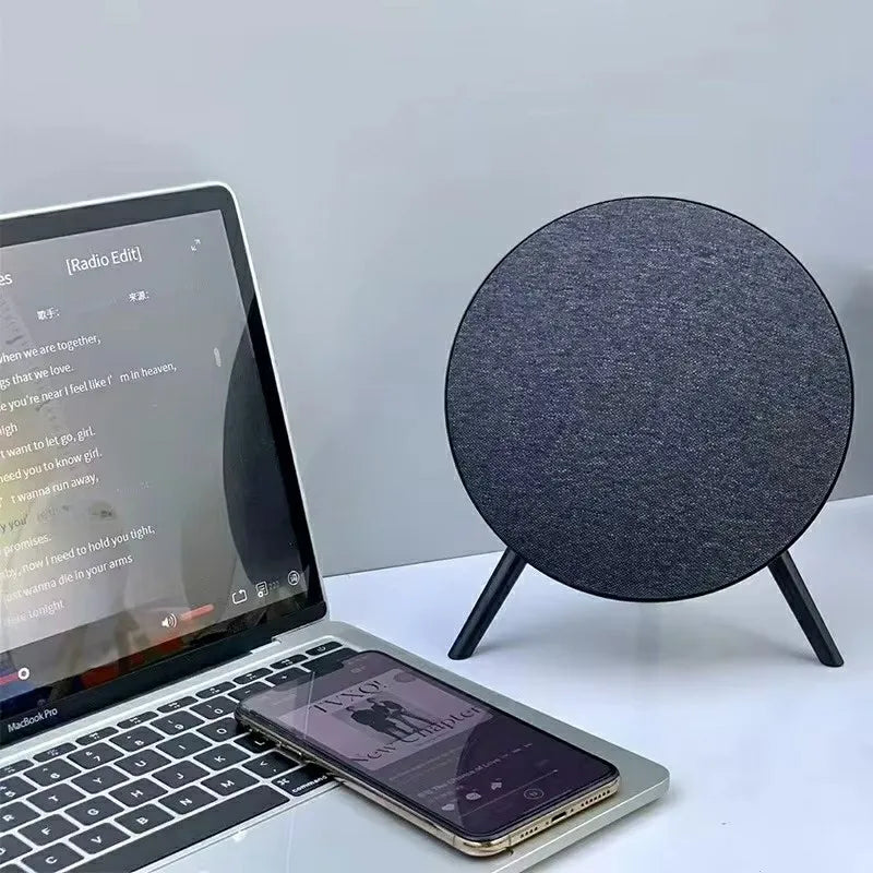 A90 TWS High-End UFO for 5.4 Speaker with Hi-Fi Stereo FM Playback TF/USB/AUX Support 10W Memory Card Computer Outdoor Use