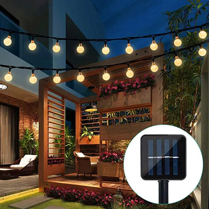 String Light Solar 100 LEDs Fairy Lights Outdoor Garden Wedding Decoration Lamp 12M/13M IP65 Waterproof Garland Furniture Light