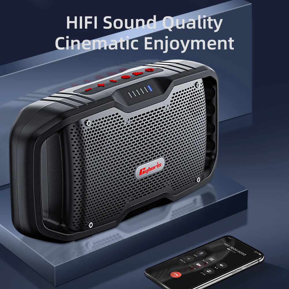 X10 Portable Blue-tooth Speaker 120W StormBox Blast Outdoor Wireless Speaker IPX7 Waterproof Party Camping Speaker 30H Playtime