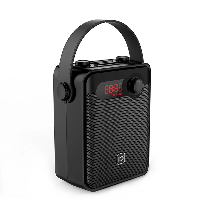 SHIDU 25W Rechargeable Sound Equipment Audio Amplifier Portable PA System Wireless Bluetooth Karaoke Speaker with Microphone
