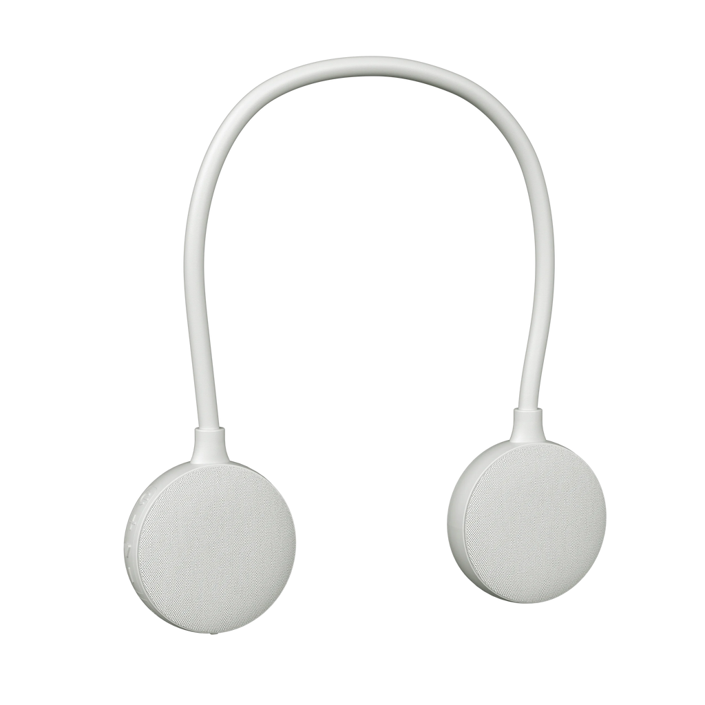 Factory Wholesale Neckband Wearable Bluetooth 5.3 Version Portable Blue Tooth Speaker With Built-in Microphone