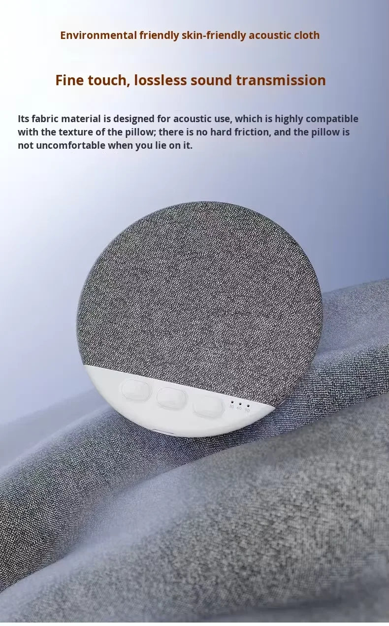 New X3pro Under-pillow Sleeping Speaker High Sound Quality Bluetooth Audio White Noise Sound Adaptive ABS Material