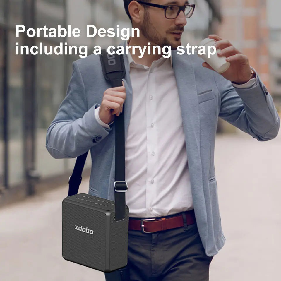 XDOBO KING MAX 140W Speaker Loud Deep Bass IPX5 Waterproof Outdoor Portable Wireless Speaker with 36000mAh Power Bank