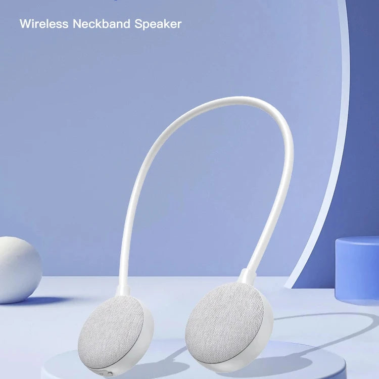 Rockmia EBS-906 Fashion Flexible Neckband Speaker Bluetooth 5.3  6W Wearable Wireless Music Player  Type C  TF Card Support