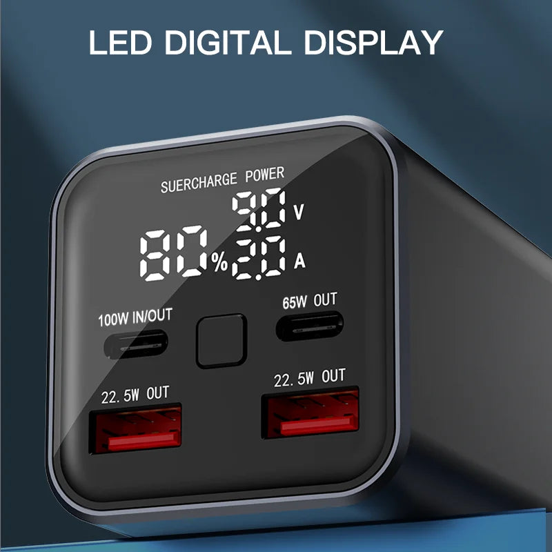 Hot Selling 2023 Laptop Power Bank PD 100W Portable Backup Power Laptop Accessories Power Station