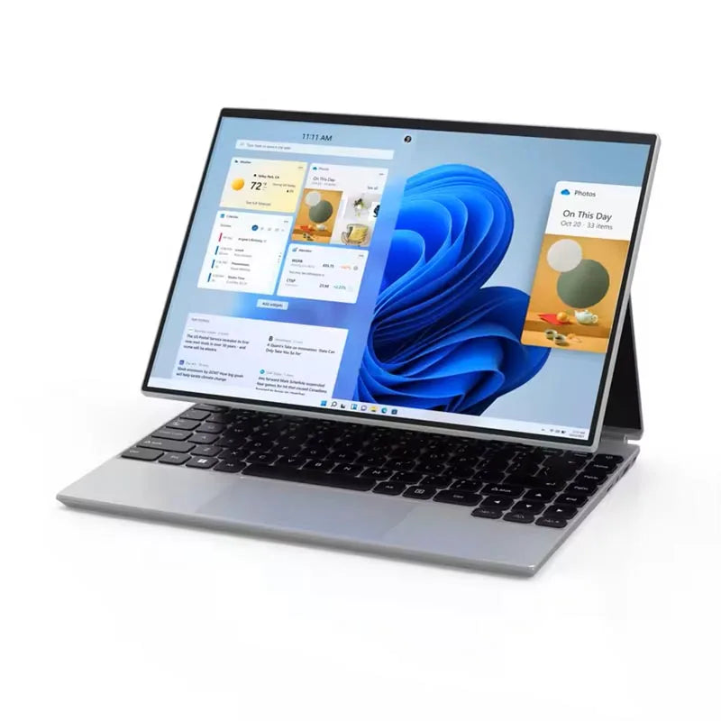 Dual Screen 14Inch Touch Screen 16GB  1TB SSD Intel Celeron N95 Processor 128GB 256GB 512GB Options New Business Laptop 4500mAh