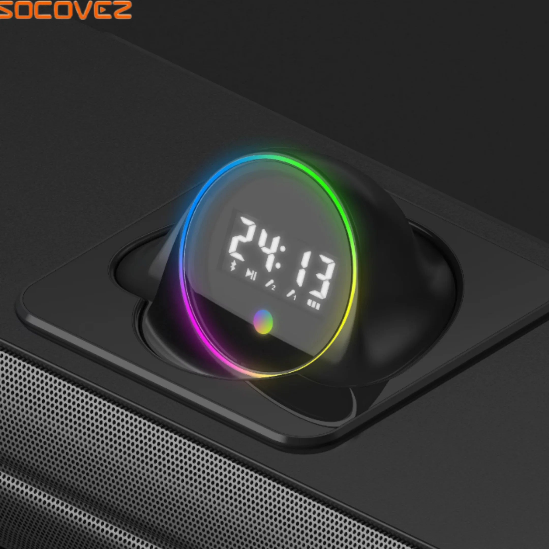 SOCOVEZ Manufacturer In-stock 2.1 CH for Bluetooth Soundbar with Built-In Subwoofer & Remote Control for TV Model G66B