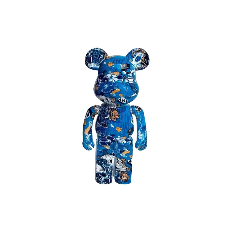 Fashion LS-02 Painted Bear Bluetooth Speaker Color Bear Creative Speaker Wireless Mini Speaker for Gift