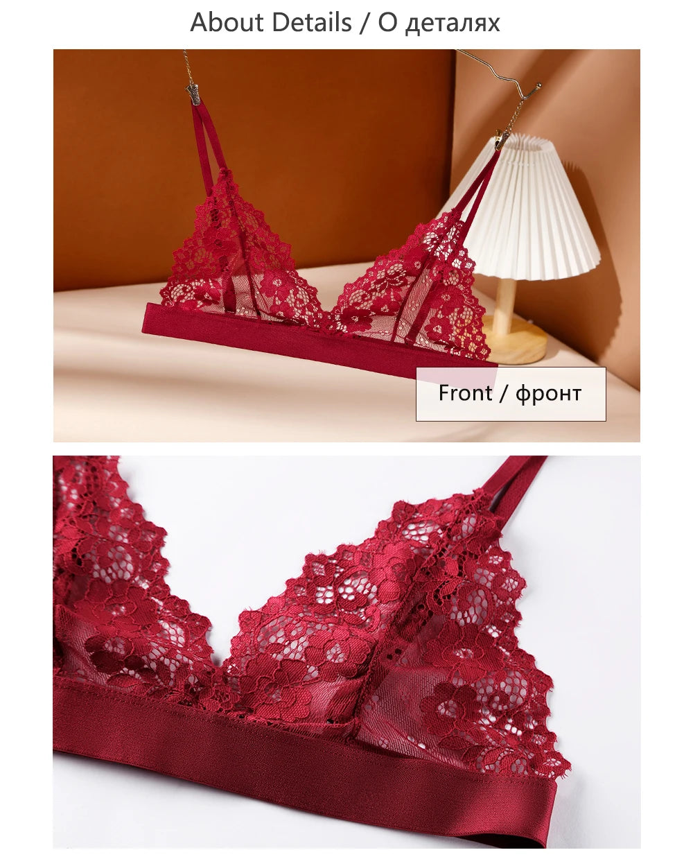1 Set Women's Lingerie Sexy Lace Bra Thongs Set Woman Underwear Bralette Push Up Tube Tops Bras Panties Suit For Lady BANNIROU