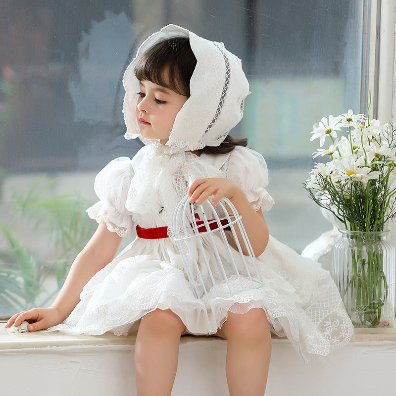 Summer Baby Girls Flower Girl Dresses  Kids Dresses for Girls Eid Dress for Party and Festival festival Fashion Sweet Clothes