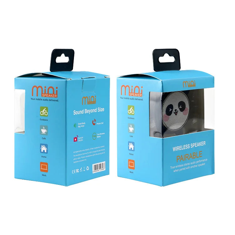 US Warehouse Portable Colorful Cute Animal Mini Speaker BM7D Support Wireless 5.0 Bluetooth Speaker Ship US Local