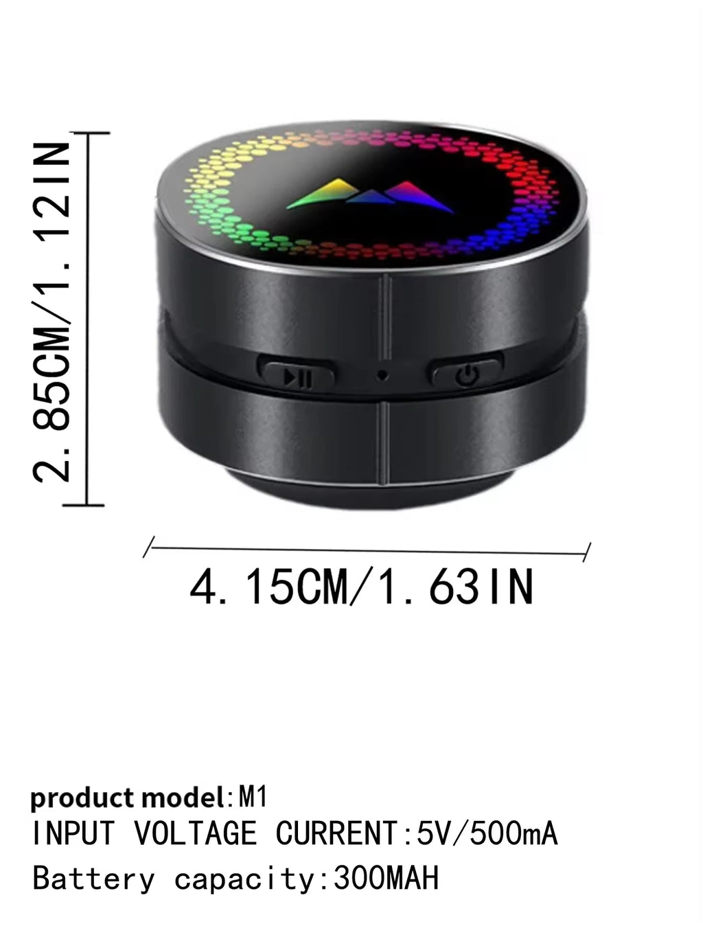Color Custom LOGO Resonant  Speaker Wireless Bone Conduction Mini Speaker